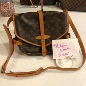 Authentic Louis. Vuitton Samur 30